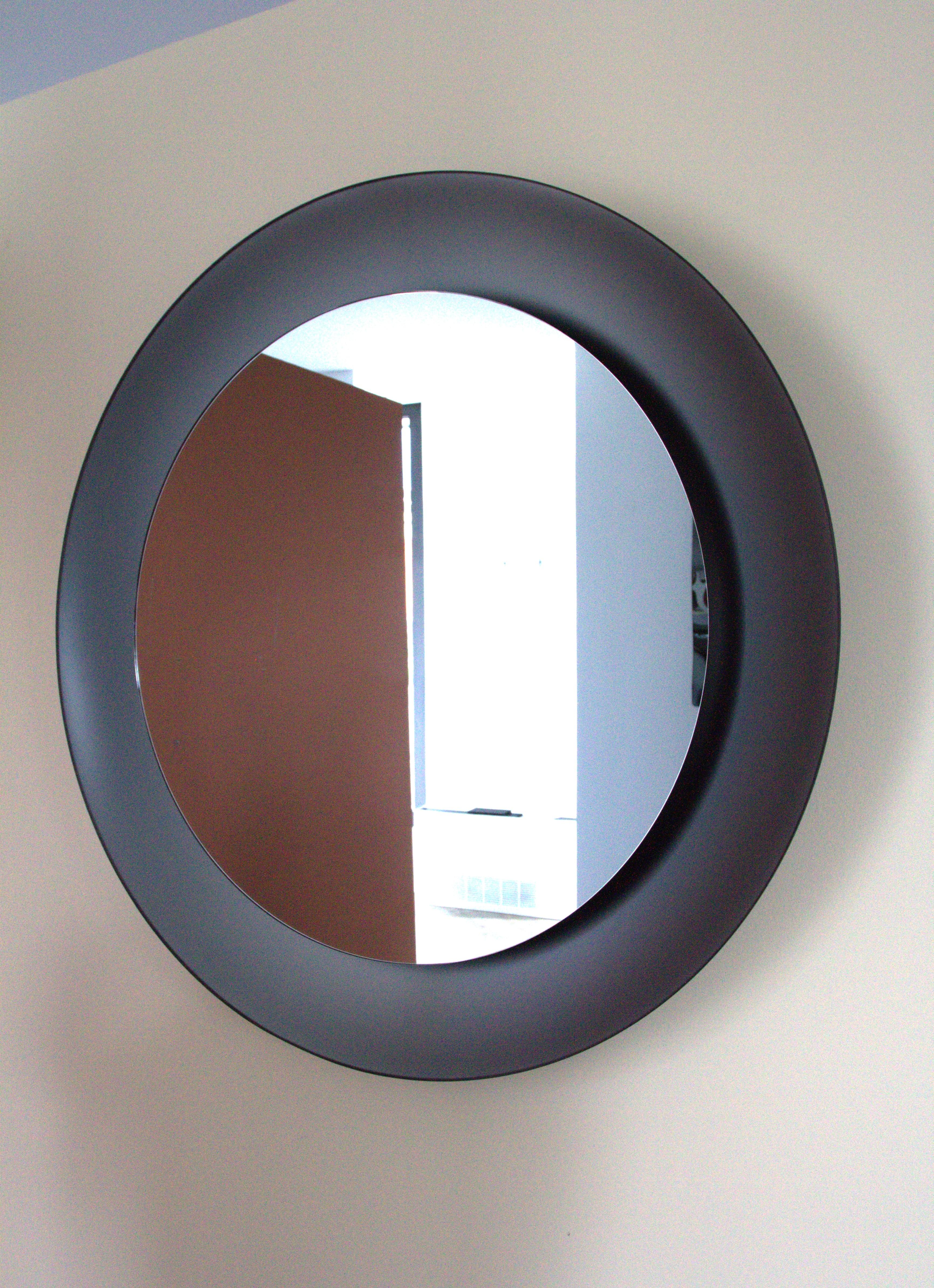 Contemporain Calliope Miroir dépoli 90 cm en vente