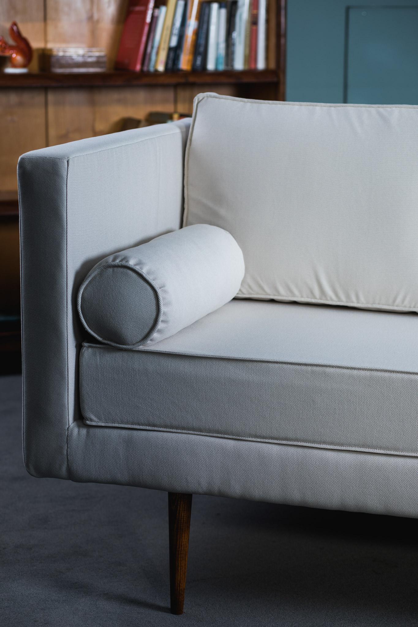Elegant furniture for modern interiors with soft and shiny upholstery. Brand new, available is different sizes if needed.