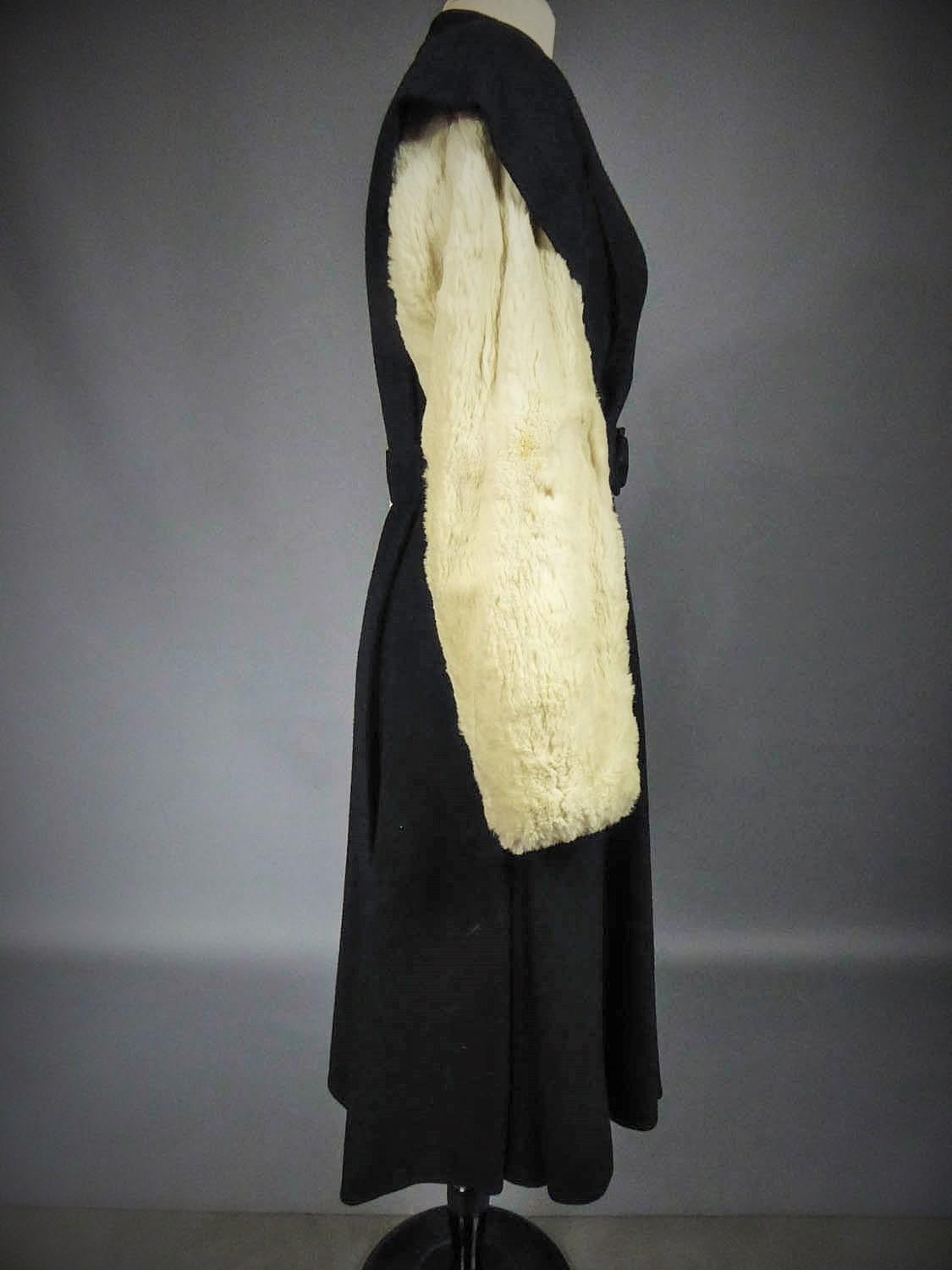 Callot Soeurs French Couture Coat Dress Circa 1934/1937 5