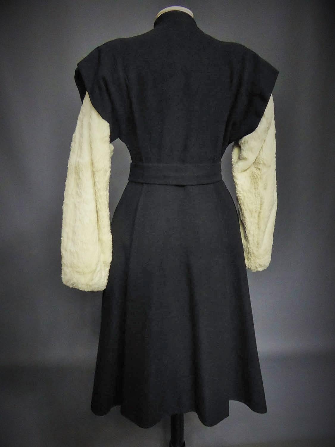 Callot Soeurs French Couture Coat Dress Circa 1934/1937 6