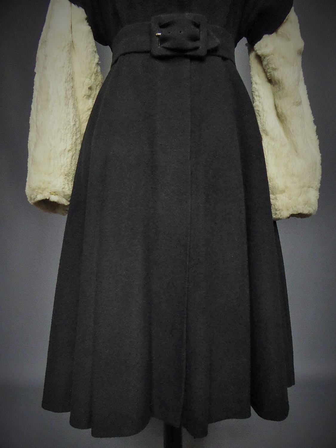 Callot Soeurs French Couture Coat Dress Circa 1934/1937 2