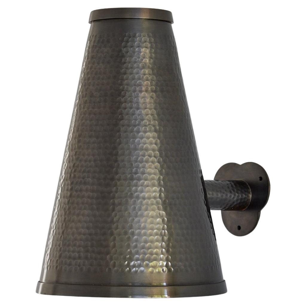 Callot Wall Light, Weathered Brass by, DUNLIN For Sale