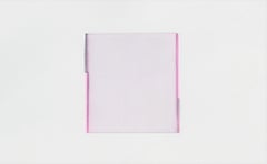 Acquerello astratto rosa e viola