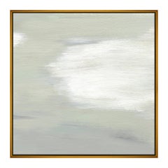 "Calm, Square I" Decorative Wall Print on Canvas with Frame by CuratedKravet
