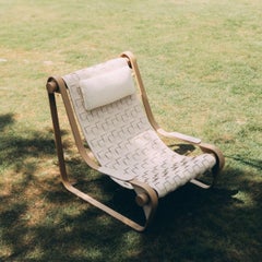 Calma Deck Chair, Retro-Inspired Contemporary Lounge Chair