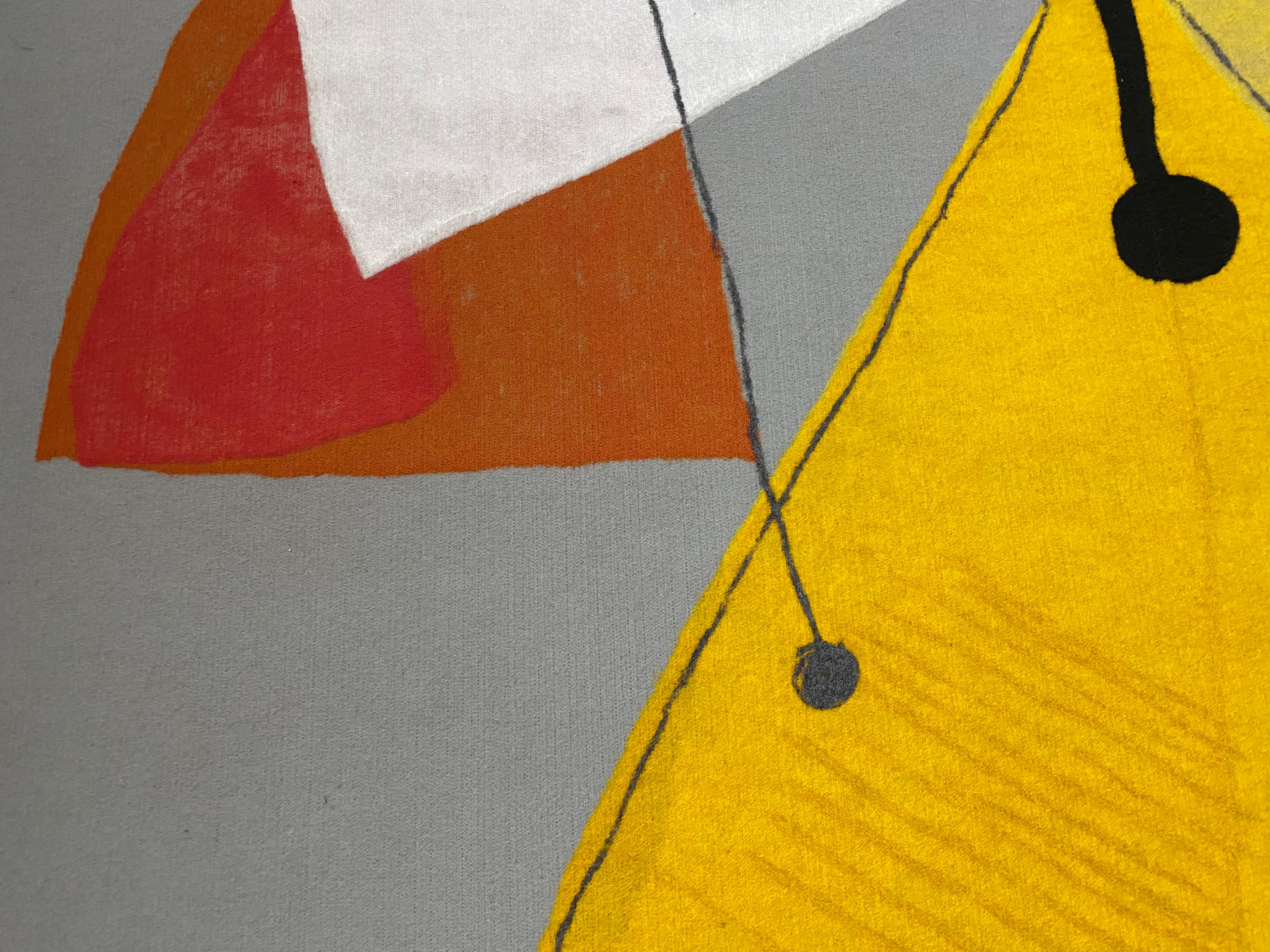 Calman Shemi Tapiz mural de gran formato, 1978 finales del siglo XX en venta