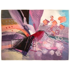 Calman Shemi Large Wall Abstract Tapestry