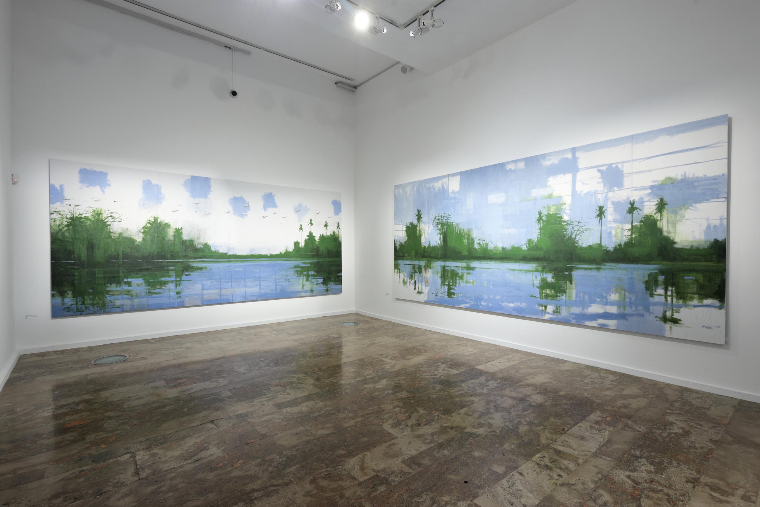 10.02.2023, 16:20 Uhr von Calo Carratalá - Große Wasserlandschaft, Senegal, Palmen im Angebot 3