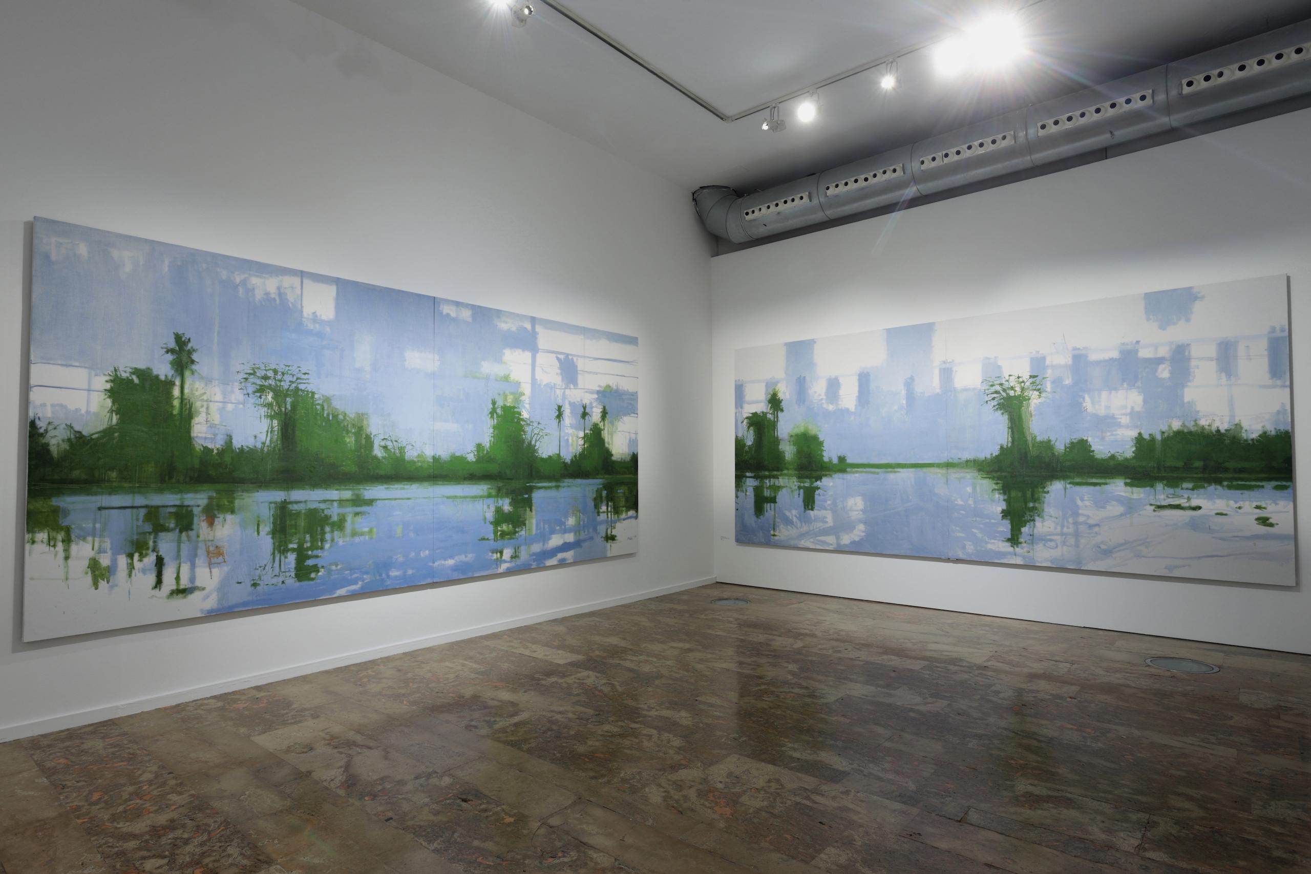 10.02.2023, 16:20 Uhr von Calo Carratalá - Große Wasserlandschaft, Senegal, Palmen im Angebot 4