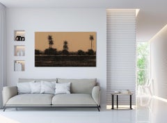 9/02/2023, 15.56 h by Calo Carratalá - Senegal landscape painting, Africa, wood