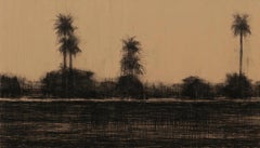 9/02/2023, 15.56 h por Calo Carratalá - Senegal pintura paisaje, África, madera
