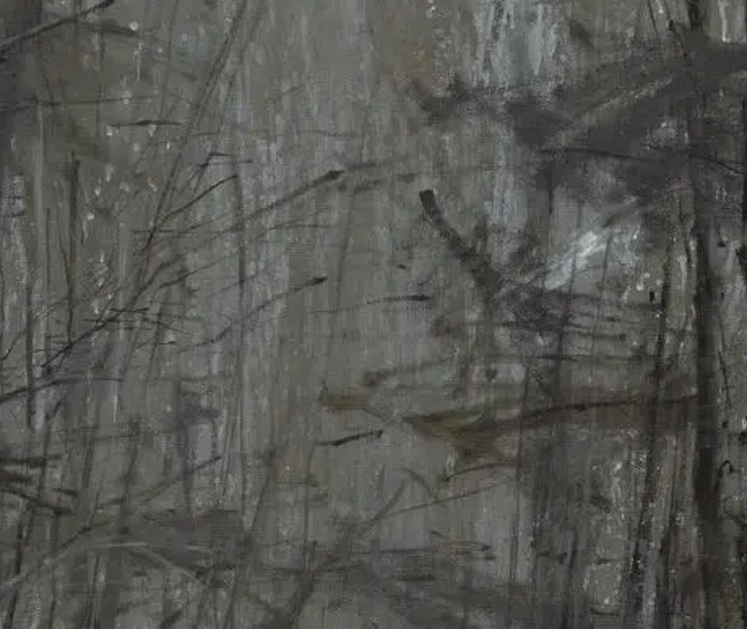 Alpenwälder N1 von Calo Carratalá - Landschaftsmalerei, Berg, Schnee, Winter im Angebot 3