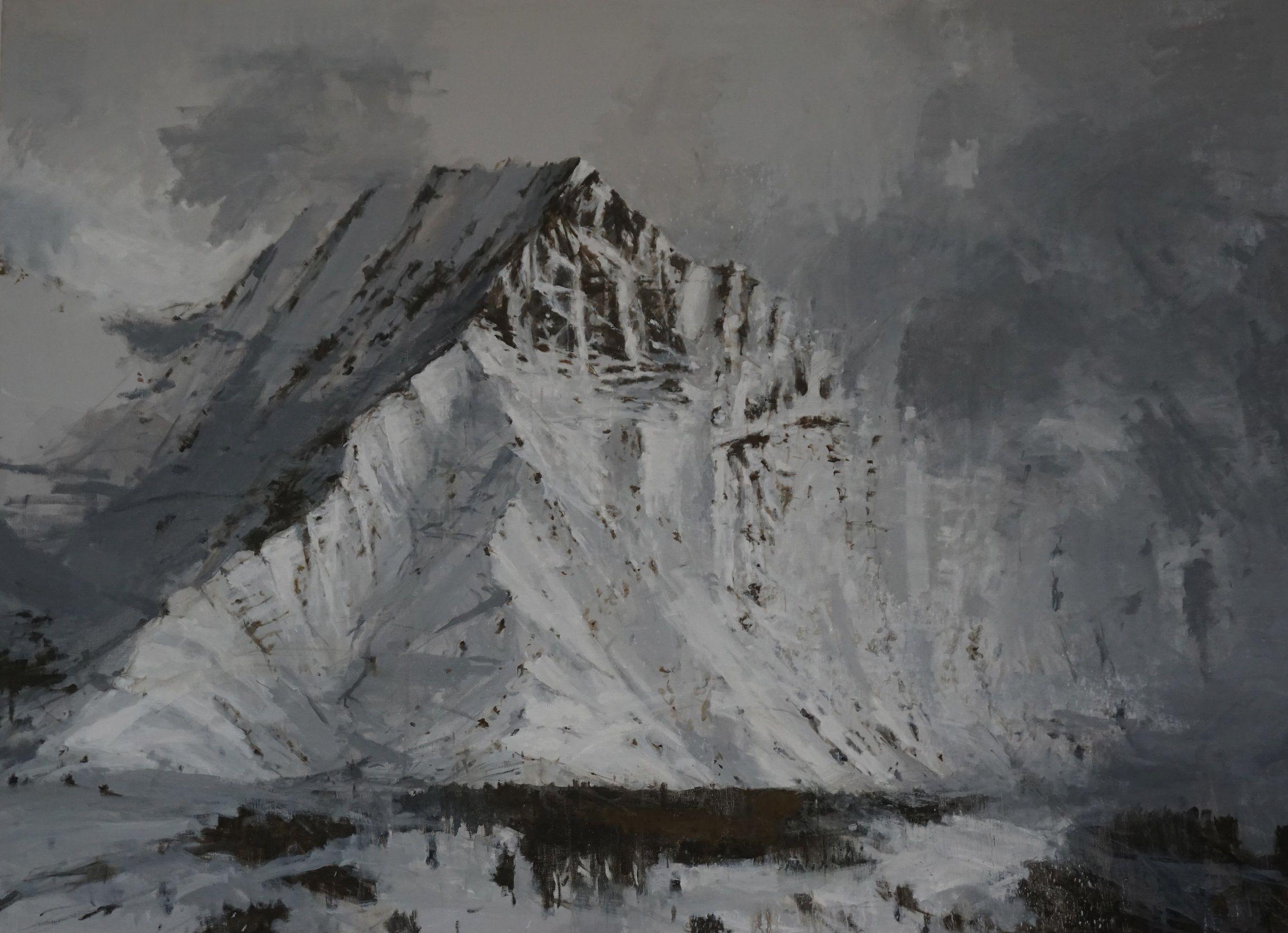 Benasque 1 è un dipinto unico ad olio su tela dell'artista contemporaneo spagnolo Calo Carratalá, le cui dimensioni sono 156 × 214 cm (61,4 × 84,3 pollici). 
L'opera è firmata, viene venduta senza cornice e viene fornita con un certificato di