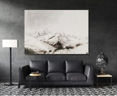 Col d'Aspin N8 von Calo Carratalá - Landschaftsmalerei, Berg, Schnee, Winter