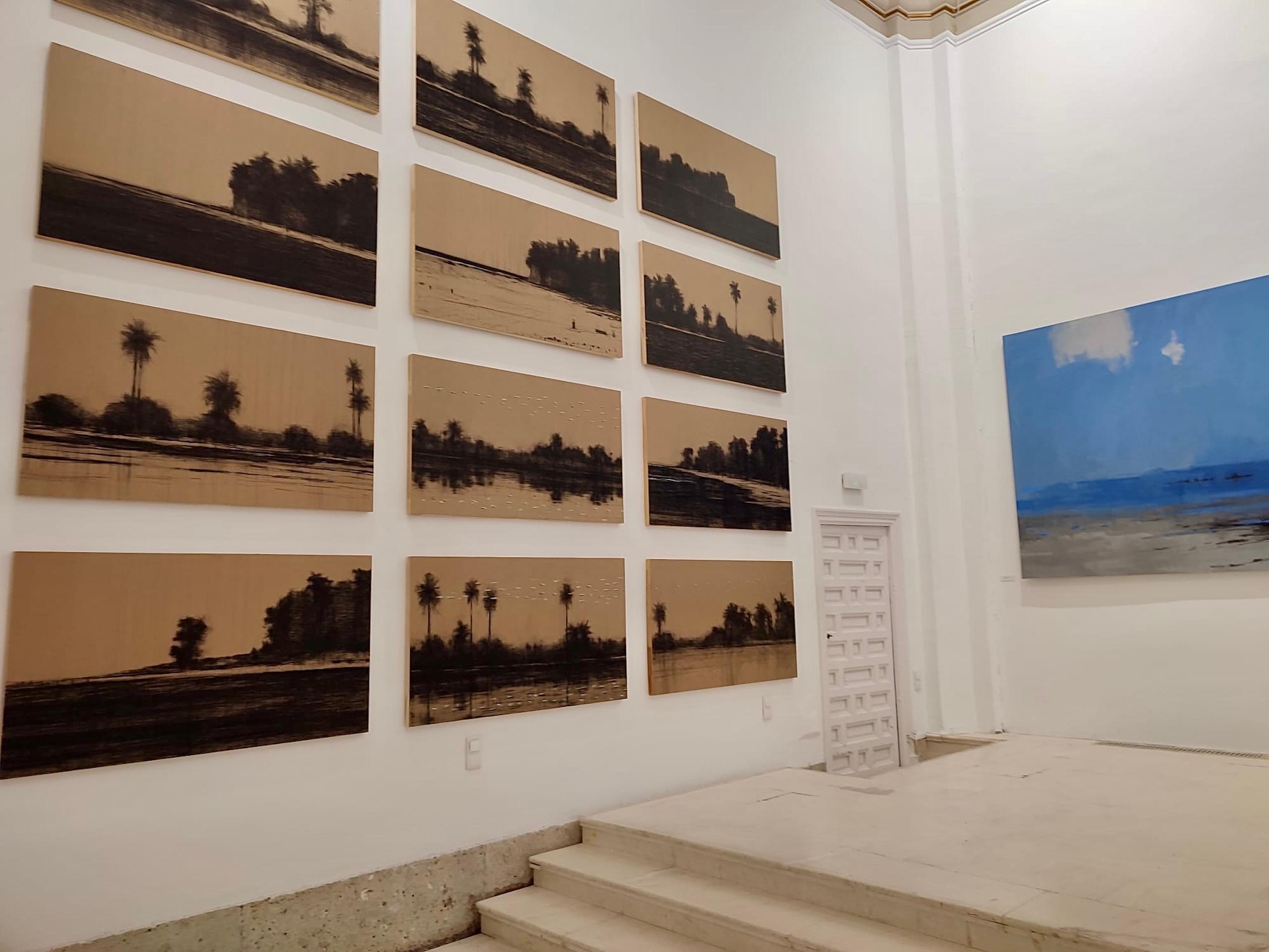 Mangroves in Casamance No.3 by Calo Carratalá - Senegal landscape painting im Angebot 10