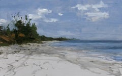 Marinas n°17 de Calo Carratalá - Peinture contemporaine de paysage, Tanzanie, mer