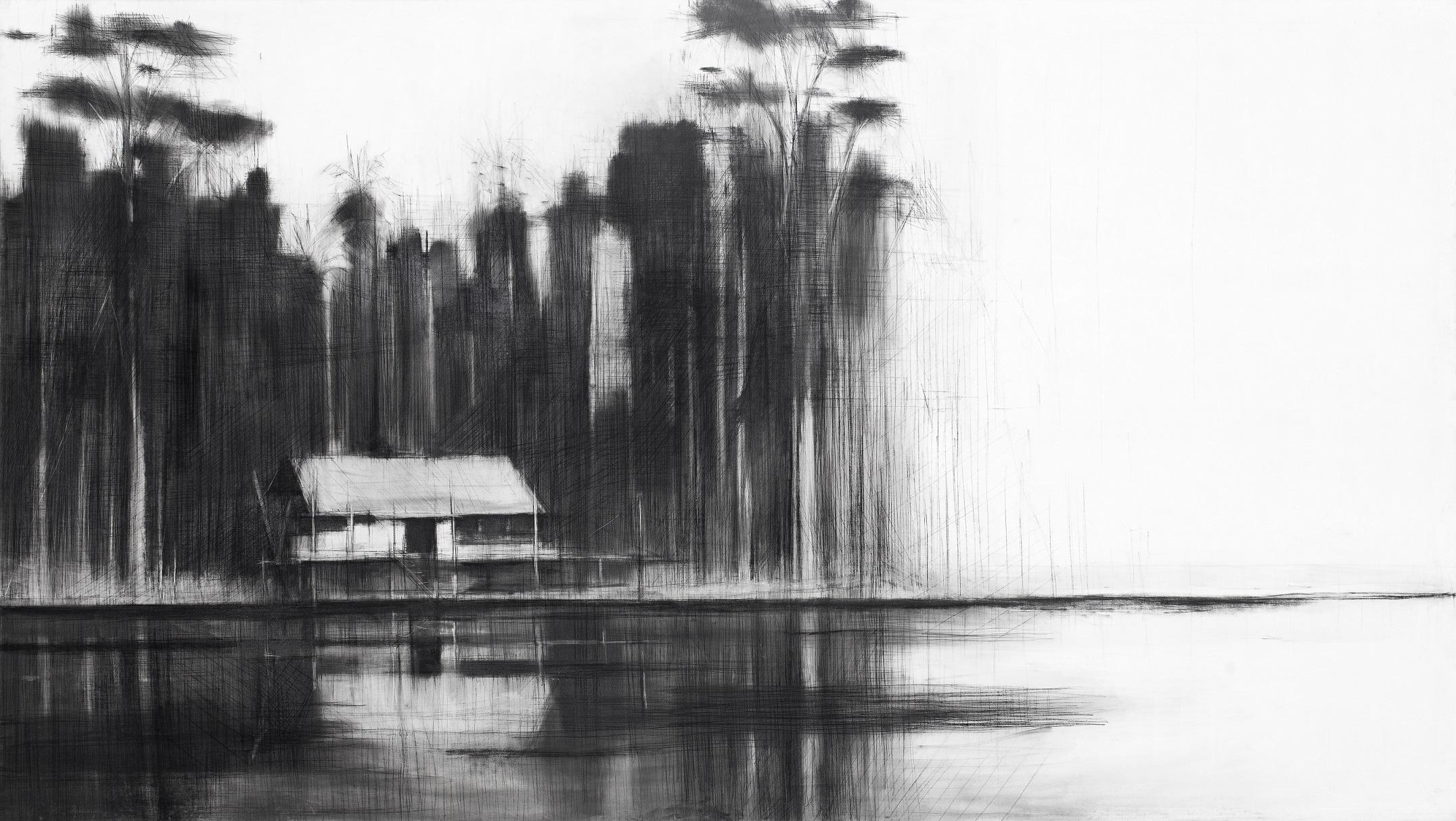 Selvas Negras #1 par Calo Carratalá - Paysage de forêt tropicale, jungle amazonienne en vente 4