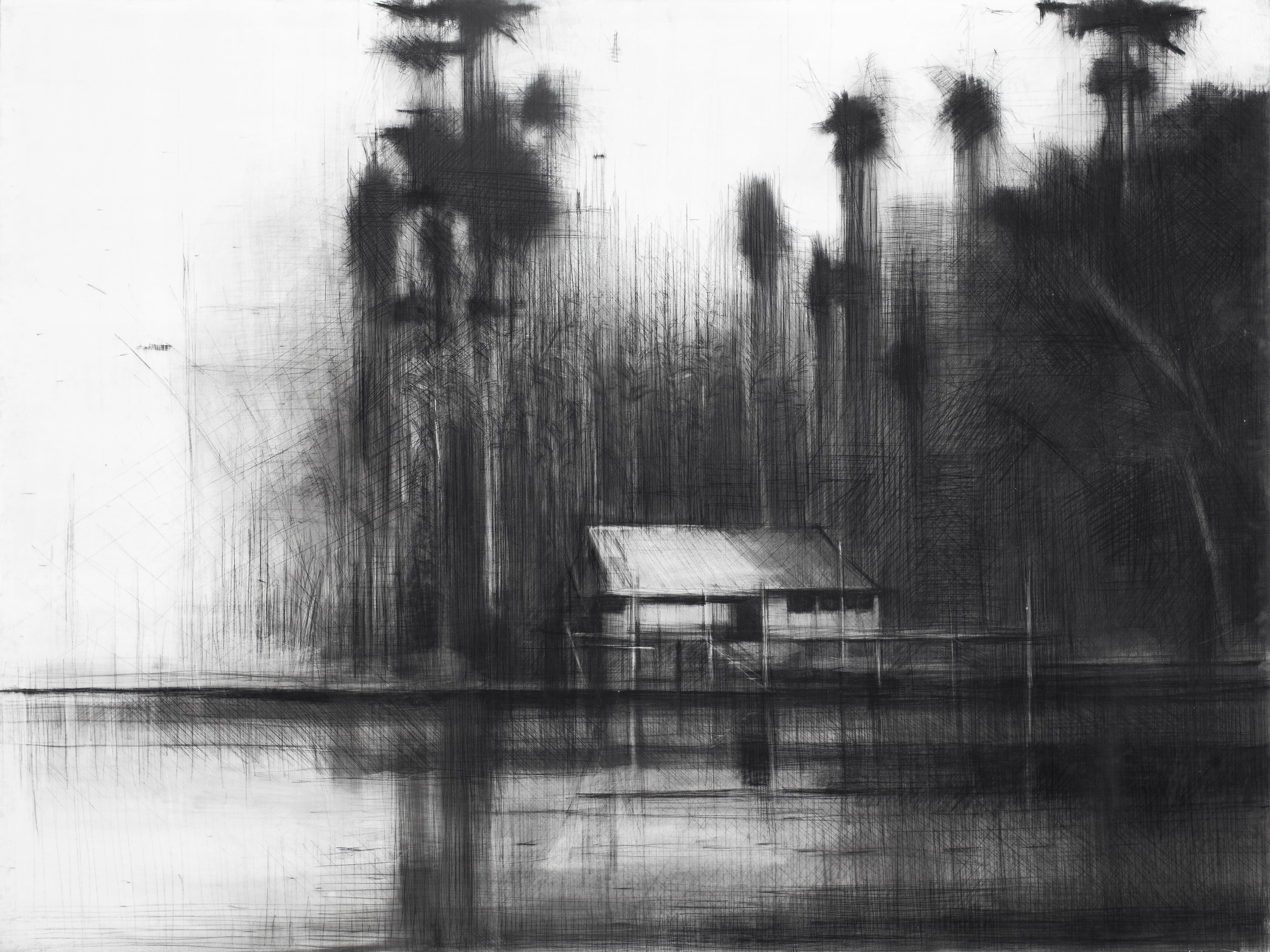 Selvas Negras #1 par Calo Carratalá - Paysage de forêt tropicale, jungle amazonienne en vente 5