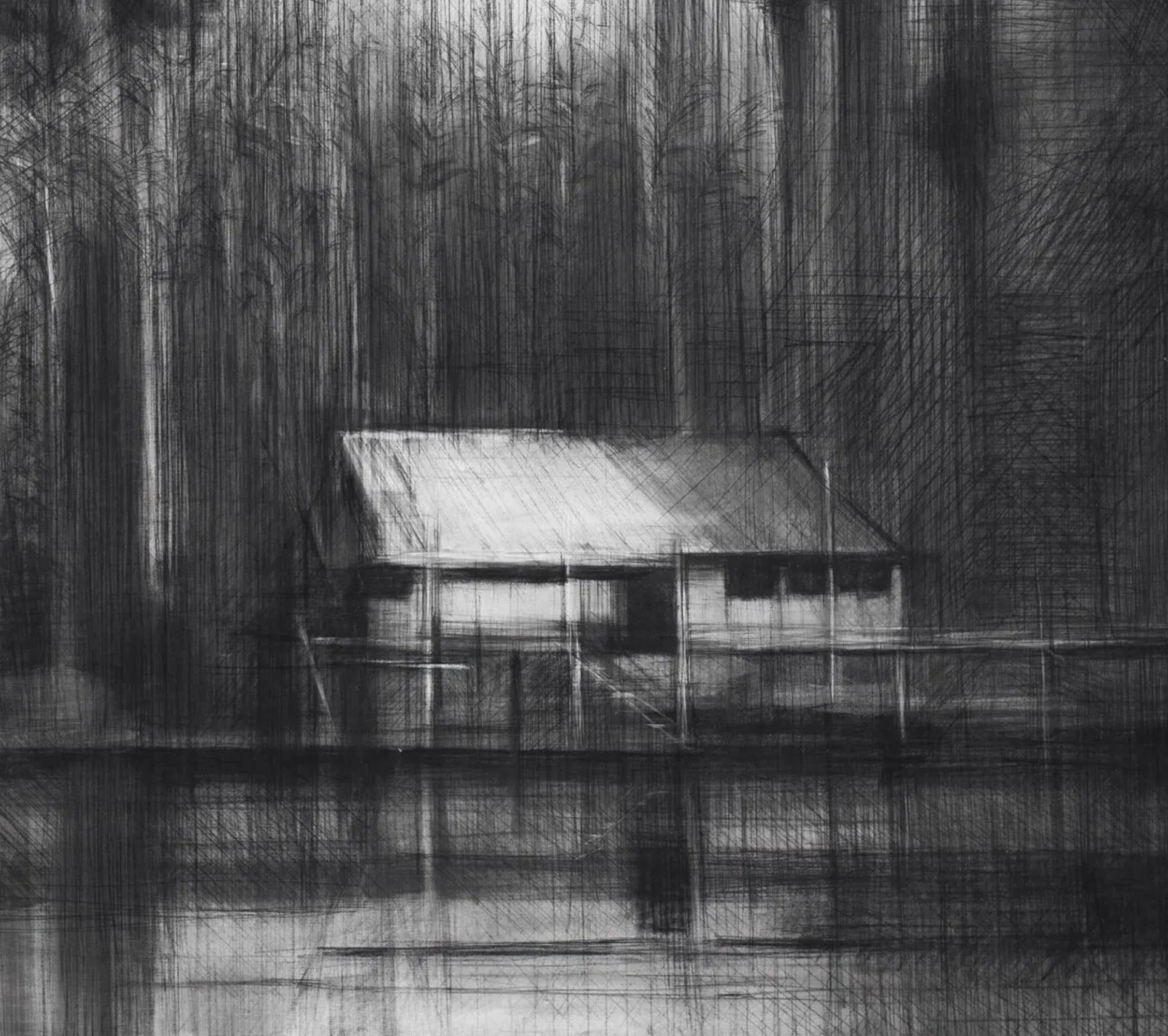 Selvas Negras #1 par Calo Carratalá - Paysage de forêt tropicale, jungle amazonienne en vente 6