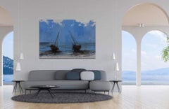 Todo avanza hacia su final V par Calo Carratalá - Peinture de paysage, Tanzanie