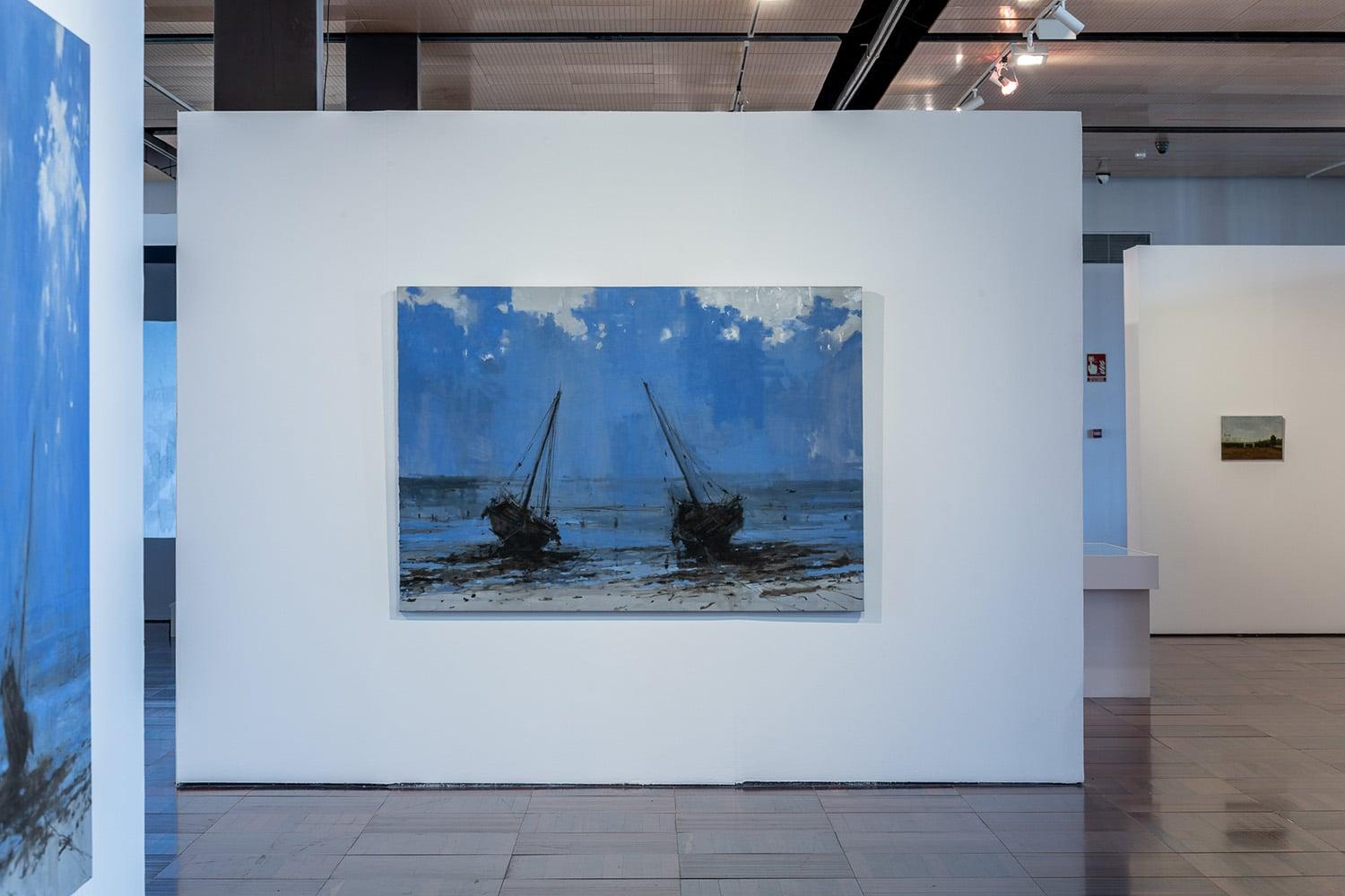 Todo avanza hacia su final V von Calo Carratalá - Landschaftsmalerei, Tansania im Angebot 2