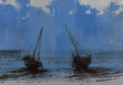 Todo avanza hacia su final V by Calo Carratalá - Landscape painting, Tanzania