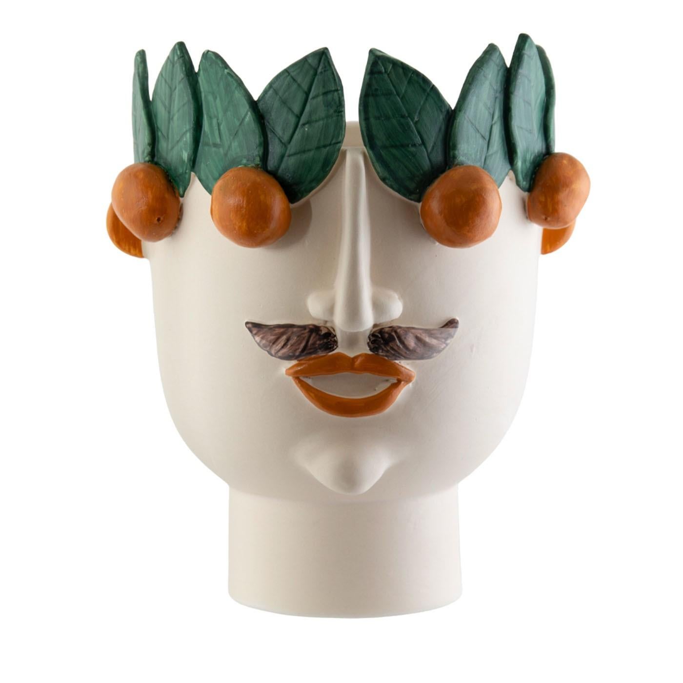 Ceramic Calogero Seller Of Mandarins For Sale