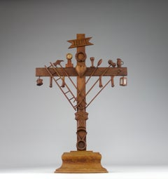 Arma Christi Calvary, France 19th Century