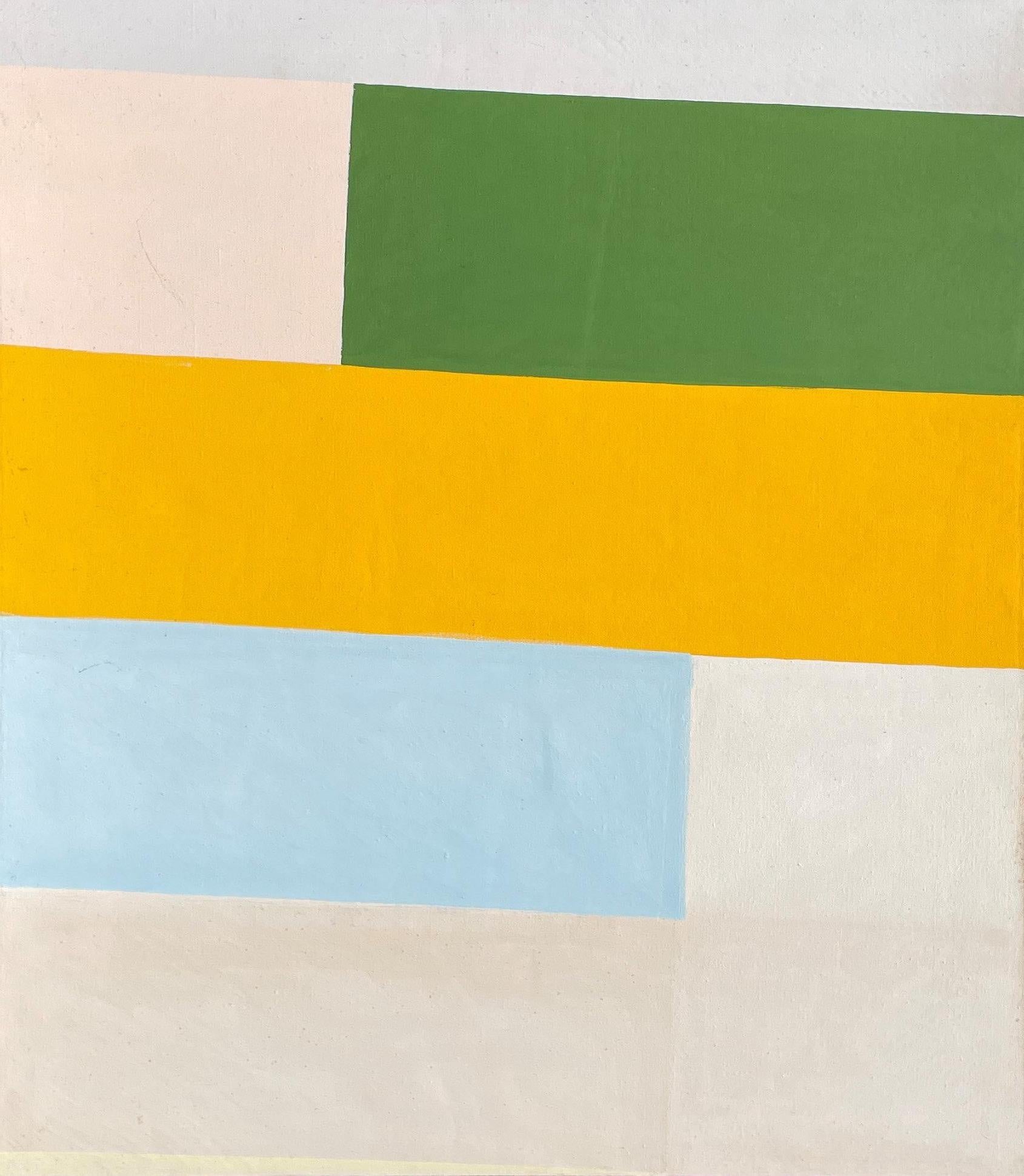 Calvert Coggeshall
Senza titolo, circa 1975
Olio su tela
50 x 40 pollici

Calvert Coggeshall ha lavorato come pittore astratto e designer d'interni principalmente nel Maine e a New York. Dal 1951 al 1978 ha esposto regolarmente con la Betty Parsons