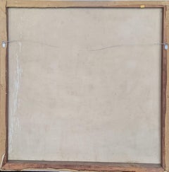 "Untitled" Calvert Coggeshall, Abstract Expressionist, Light Blue, Mid-Century