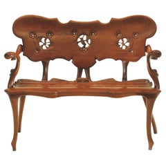 Calvet Bench by Antonio Gaudi, Modernist, Spanish