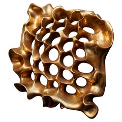 Décoration murale en laiton Calvet Peep-Hole, Jugendstil, Espagne, 2010+