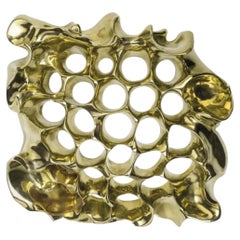 Decorazione da parete in ottone Calvet Peep-Hole, Jugendstil, Spagna, 2010+