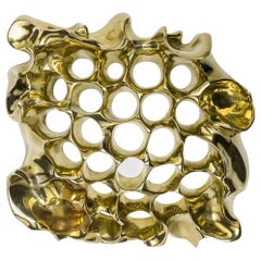 Polished Solid Brass Calvet Peep - Hole by Antoni Gaudi