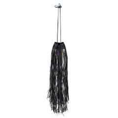 Calvin Klein 205W39NYC Fringed two-tone leather bucket bag