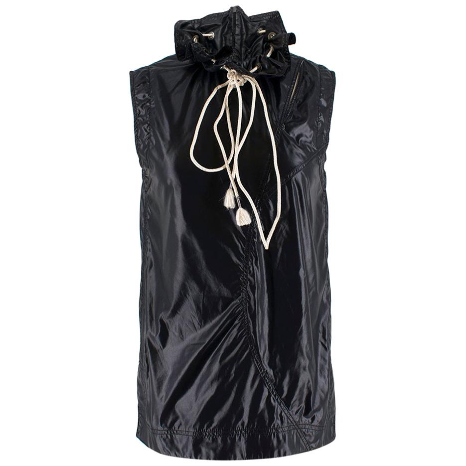 Calvin Klein 205W39NYC Ruffle-trimmed Drawstring-neck Top

- SS18 collection
- Ruffle-trimmed high neck - Sleeveless 
- Natural rope drawstring neck
- Silver-tone metal eyelets - 
- Side-hem slits 
-Centre-back concealed zip fastening

100%