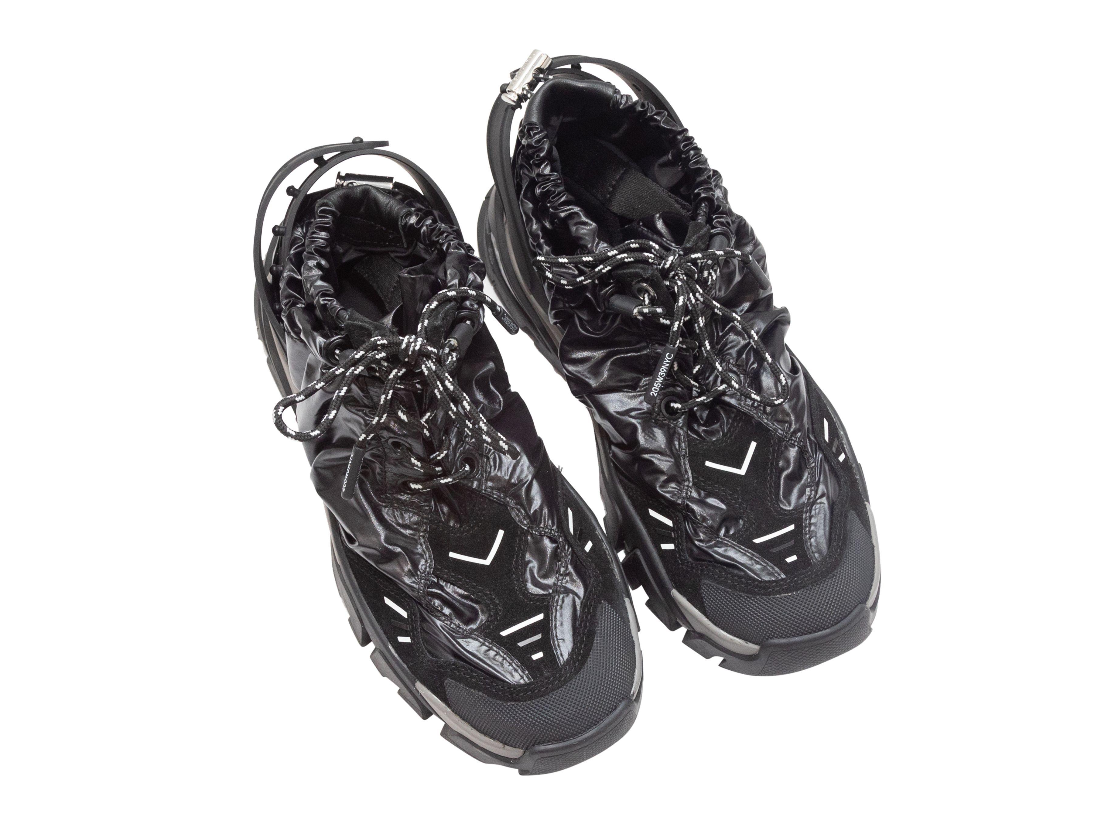 Men's Calvin Klein Black 205W39NYC Caramene Low-Top Sneakers