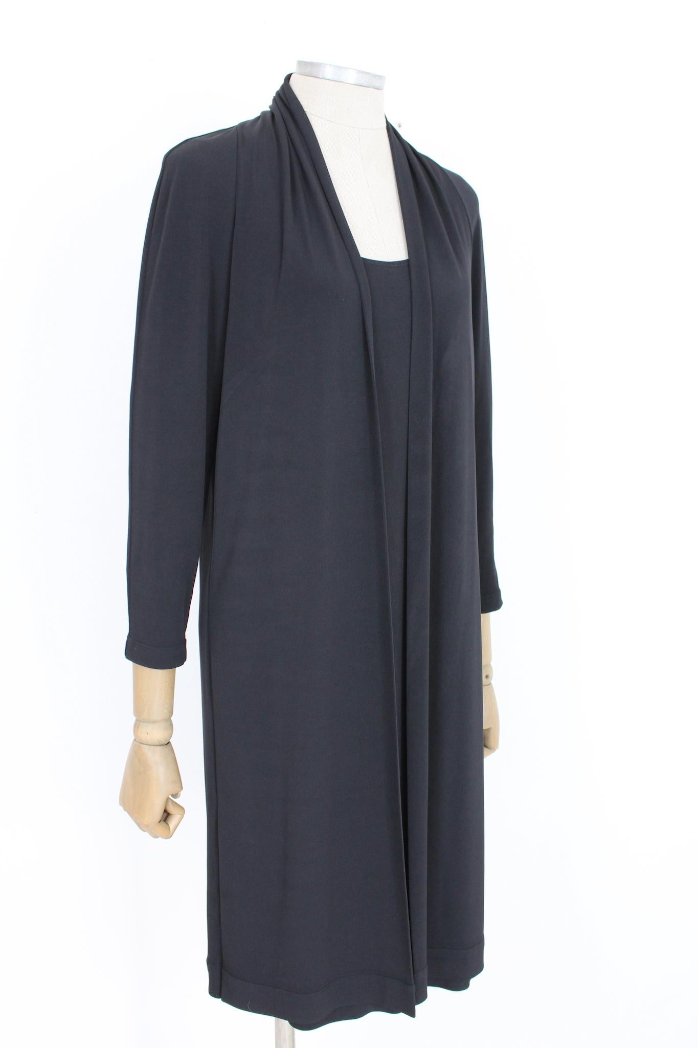 Calvin Klein - Robe fourreau noire Excellent état - En vente à Brindisi, Bt