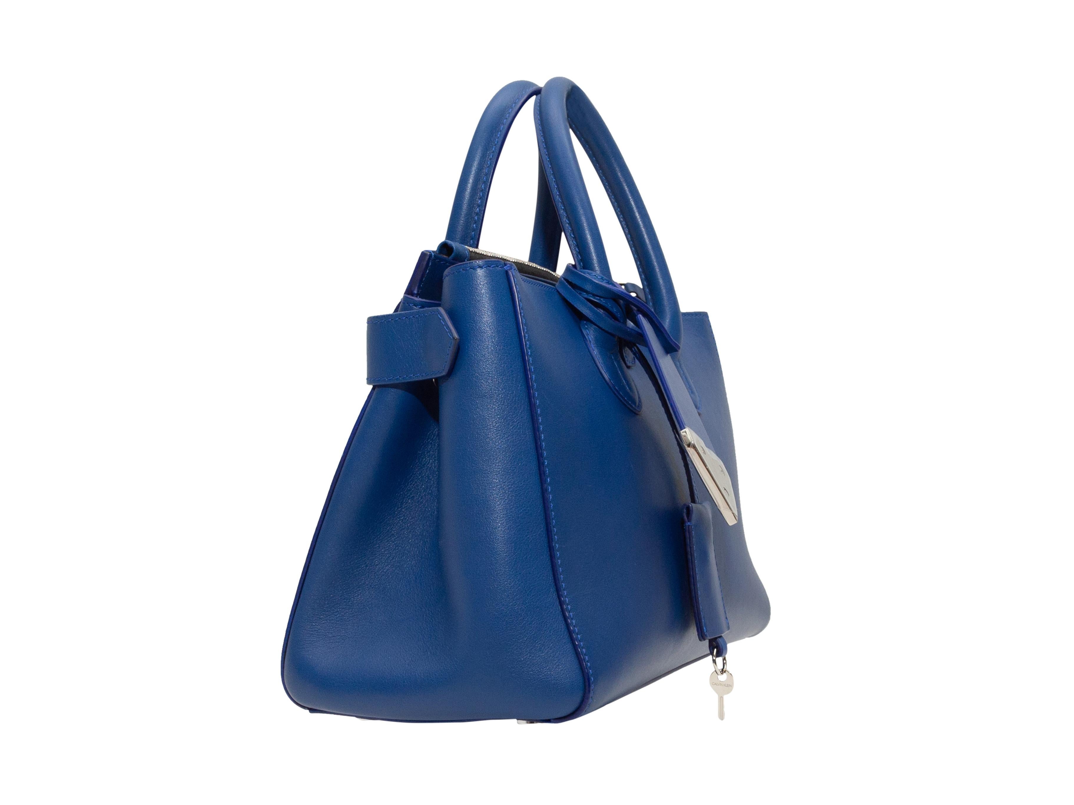 Women's Calvin Klein Blue 205W39NYC Leather Handbag