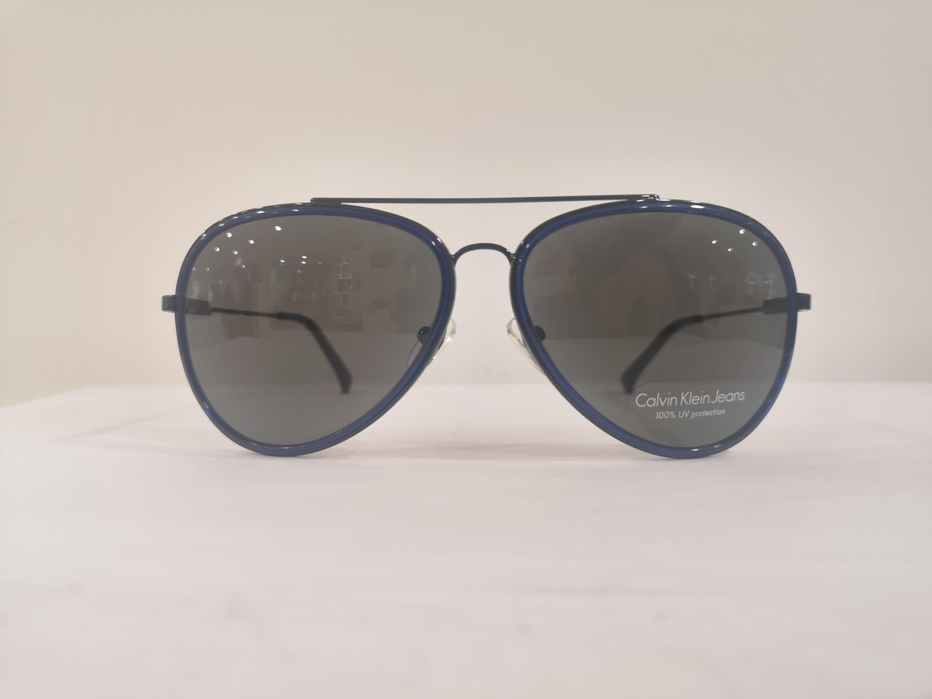 calvin klein blue glasses