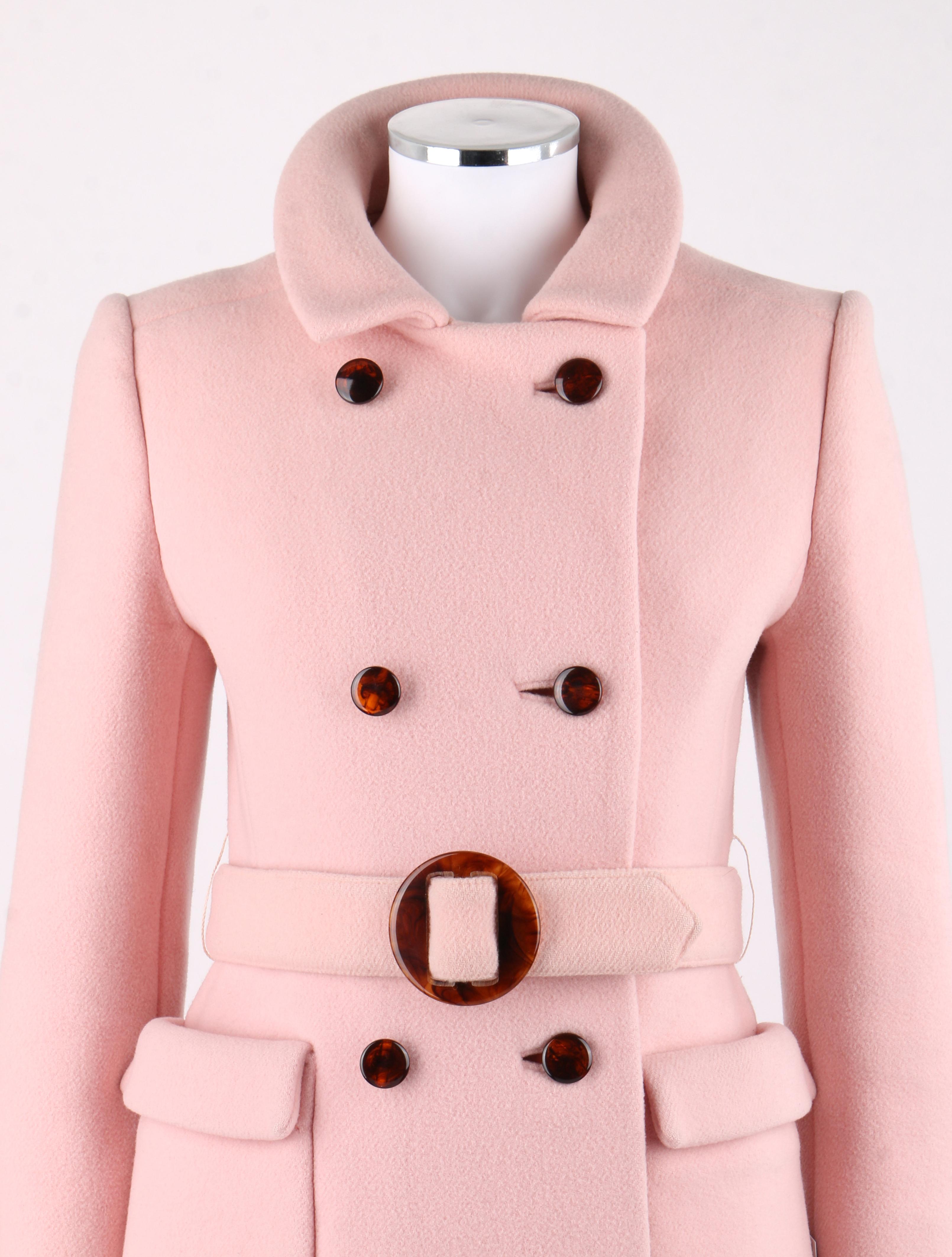 calvin klein pink coat