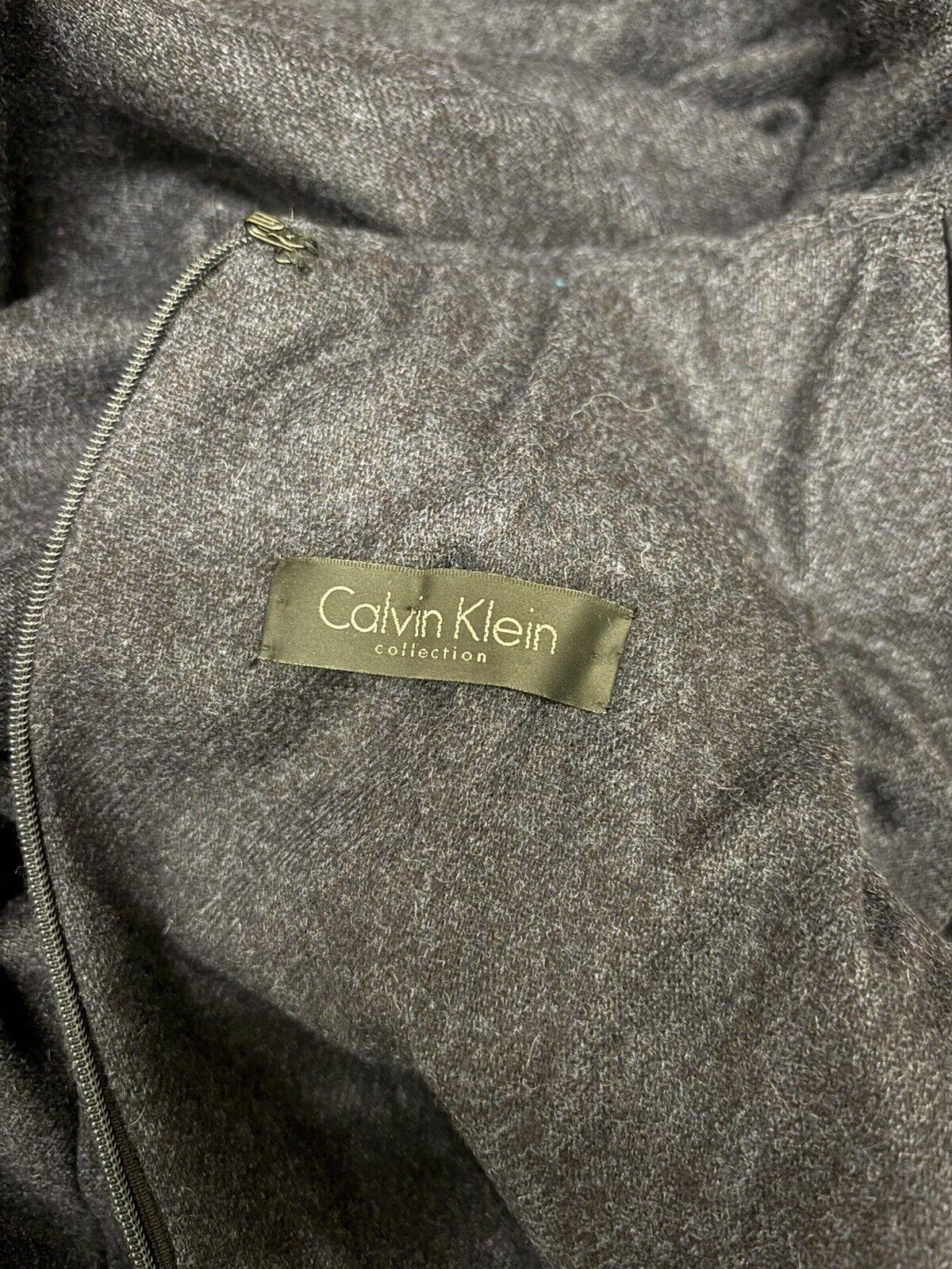 CALVIN KLEIN COLLECTION 2007 vintage runway evening gown maxi dress In Excellent Condition For Sale In Leonardo, NJ