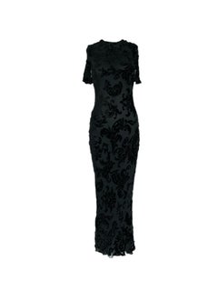 CALVIN KLEIN COLLECTION 90's Vintage Evening Gown Maxi Dress
