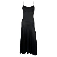 Calvin Klein Collection Black Contoured Dress, SS 2003