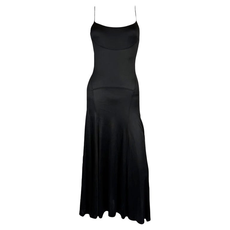 calvin klein backless dress CALVIN KLEIN COLLECTION Annika open-back spaghetti-strap Maxi Dress | White