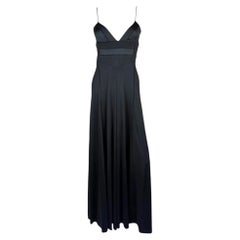 Calvin Klein Collection by Francisco Costa Navy Silk Gown, 2005