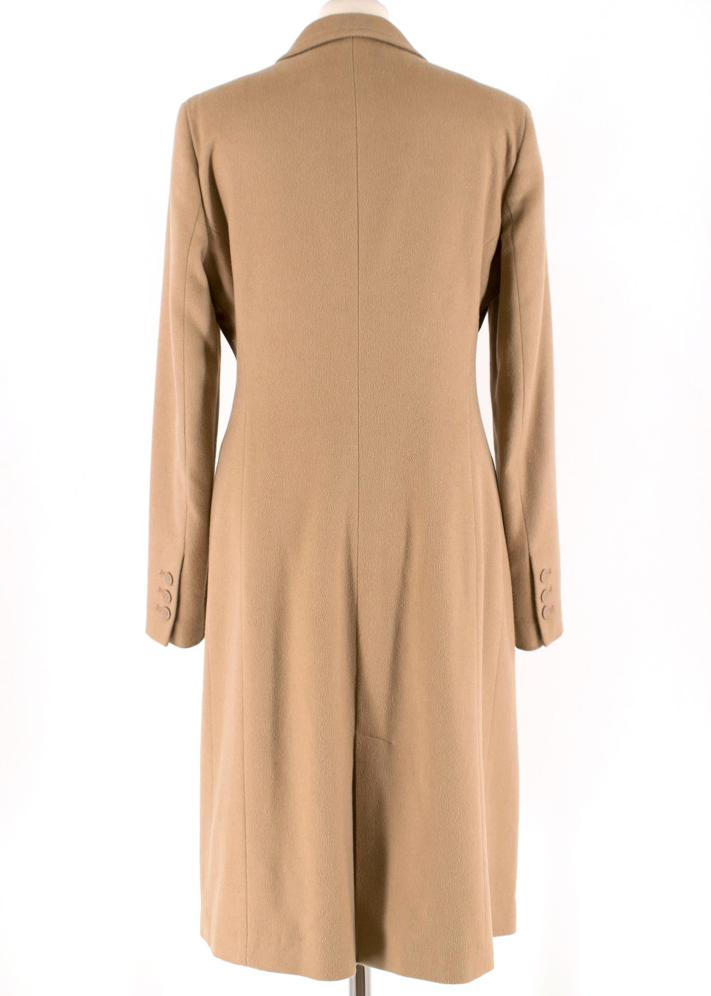 calvin klein camel coat