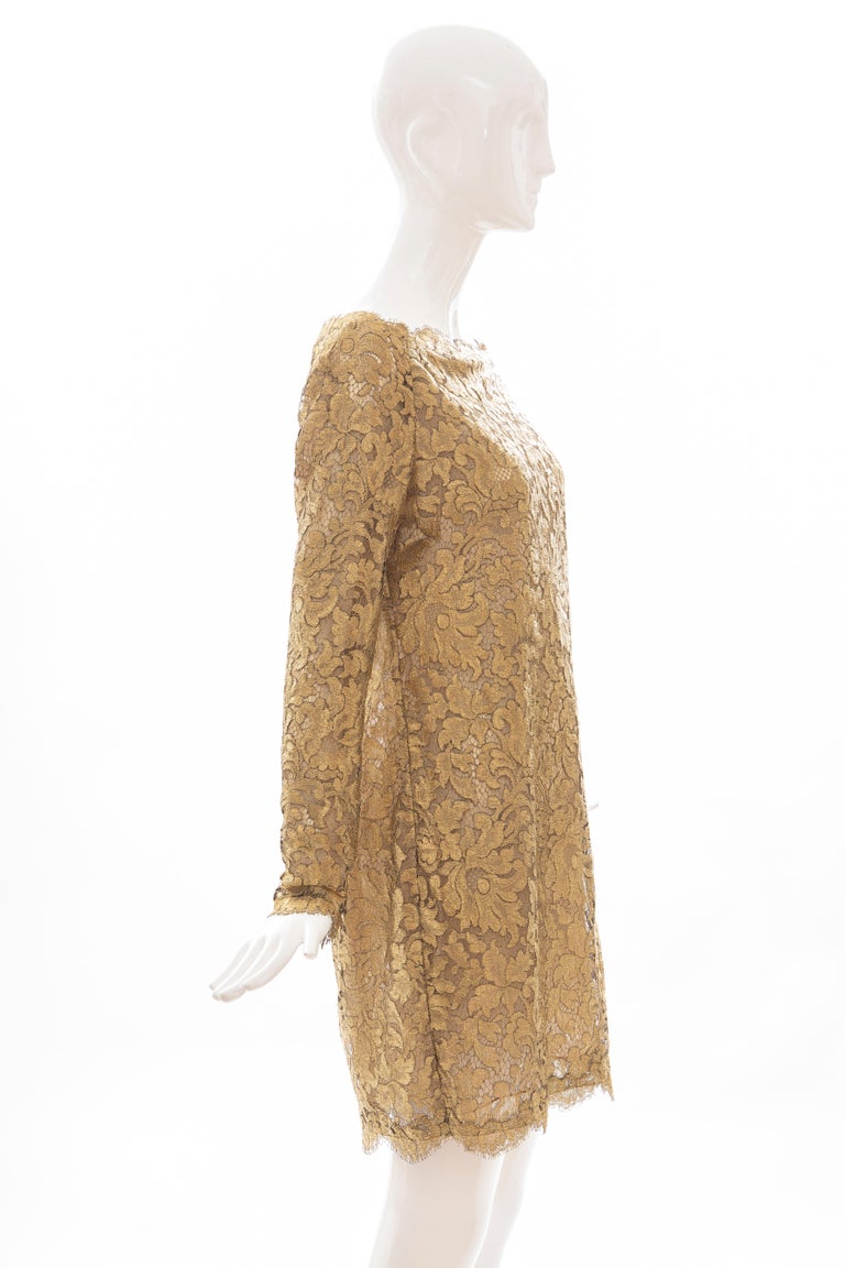 Calvin Klein Collection Metallic Gold Metal Lace Evening Dress, Fall 1991 For Sale at 1stDibs | calvin klein gold dress, calvin klein collection dress, calvin klein fall dresses Calvin Klein Collection Metallic Gold Metal Lace Evening Dress, Fall 1991 For Sale at 1stDibs | calvin klein gold dress, calvin klein collection dress, calvin klein fall dresses