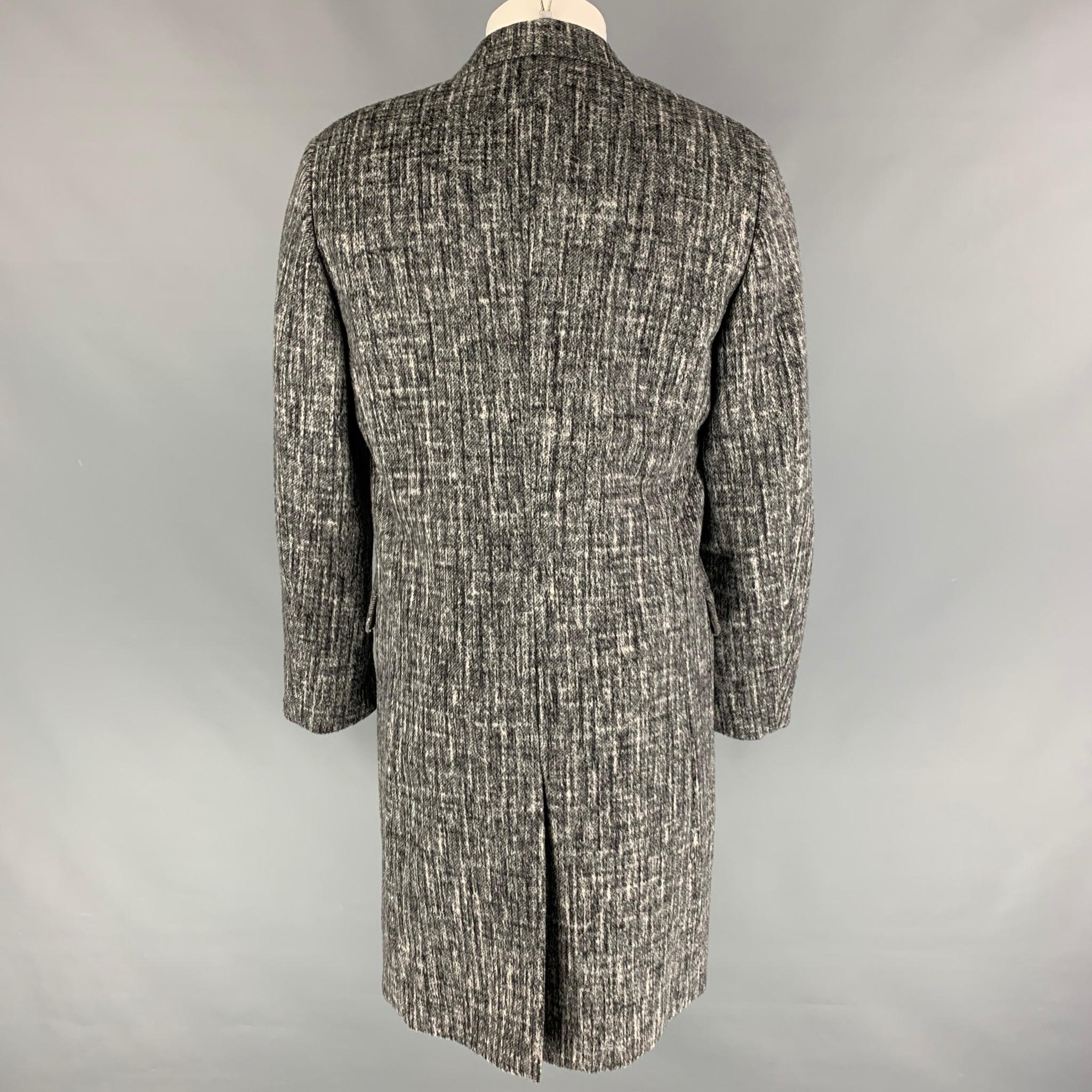 calvin klein angora wool coat