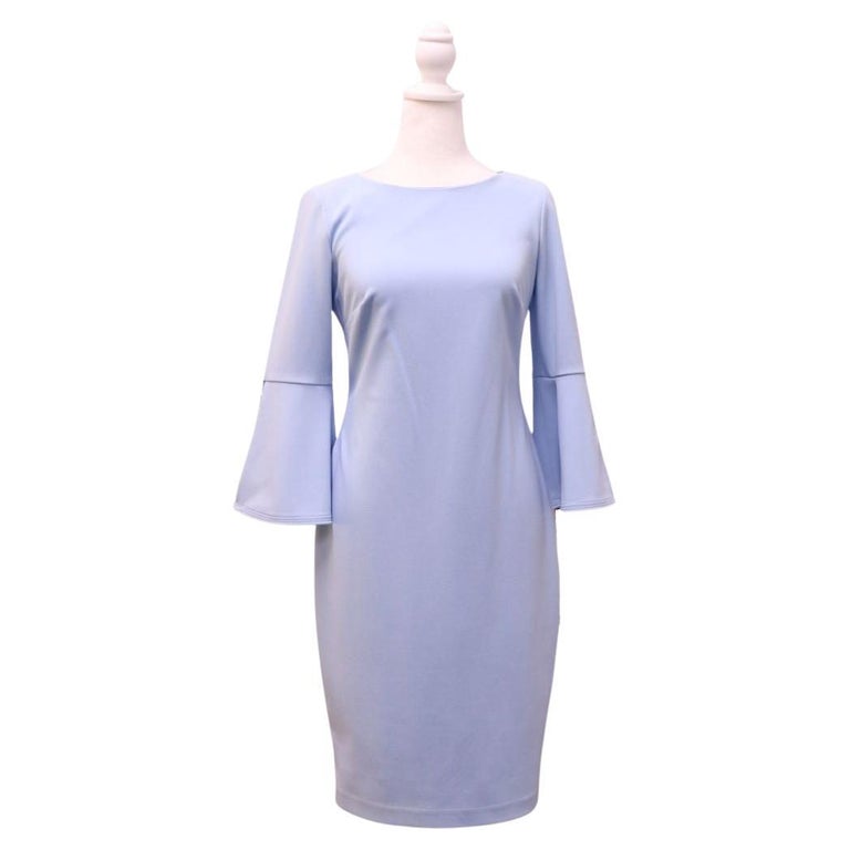 Calvin Klein Sky Blue Midi Dress - EU 36 For Sale at 1stDibs Calvin Klein Sky Blue Midi Dress - EU 36 For Sale at 1stDibs